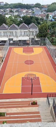 Proyek Lapangan Basket Outdoor Acrylic Presisi Tinggi - Wardana Sport